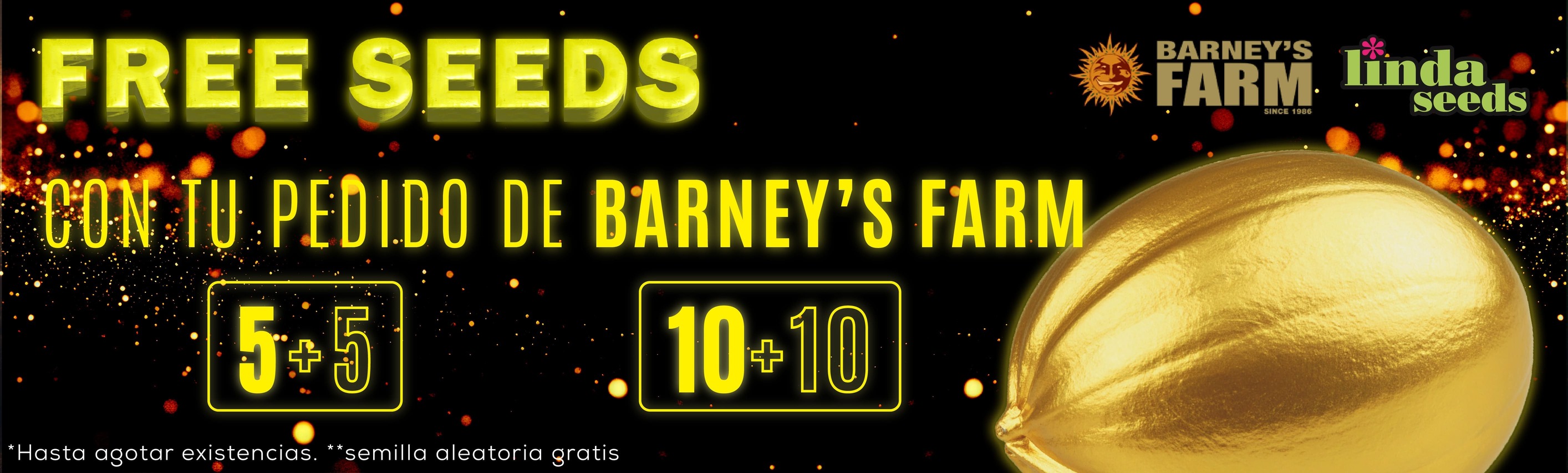 BARNEY\'S FARM PROMOCIÓN DE SEMILLAS GRATIS
